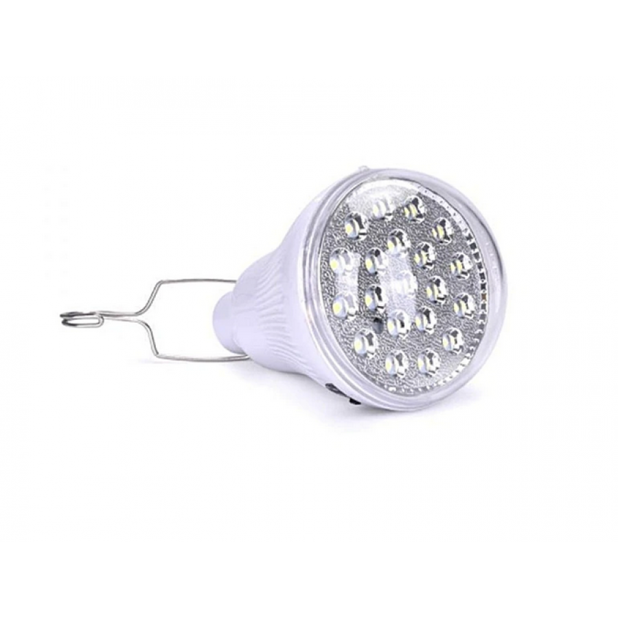 Bec Led Klausstech Incarcare Solara, Functionare 7 H,  Exterior, Panou Solar 6v, Buton On/off, Incarcare 6 - 10 H, Culoare Alb