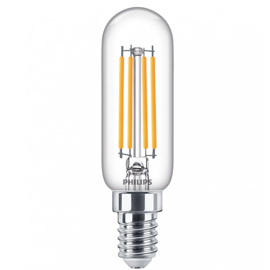 Bec Led Stil Lumanare Philips E14, Iluminare Alb Cald, Putere 4.5w (40w), Durata 15000 H, 2700 K, 470 Lm, 230 V, Forma Compacta