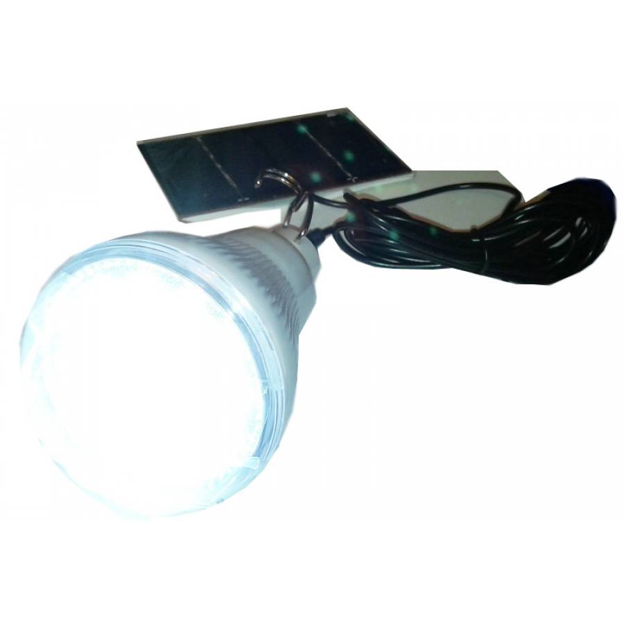 Bec Si  Sistem Economic Smd Led Cu Incarcare Solara , Plus Mini Panou Solar 6 V Inclus