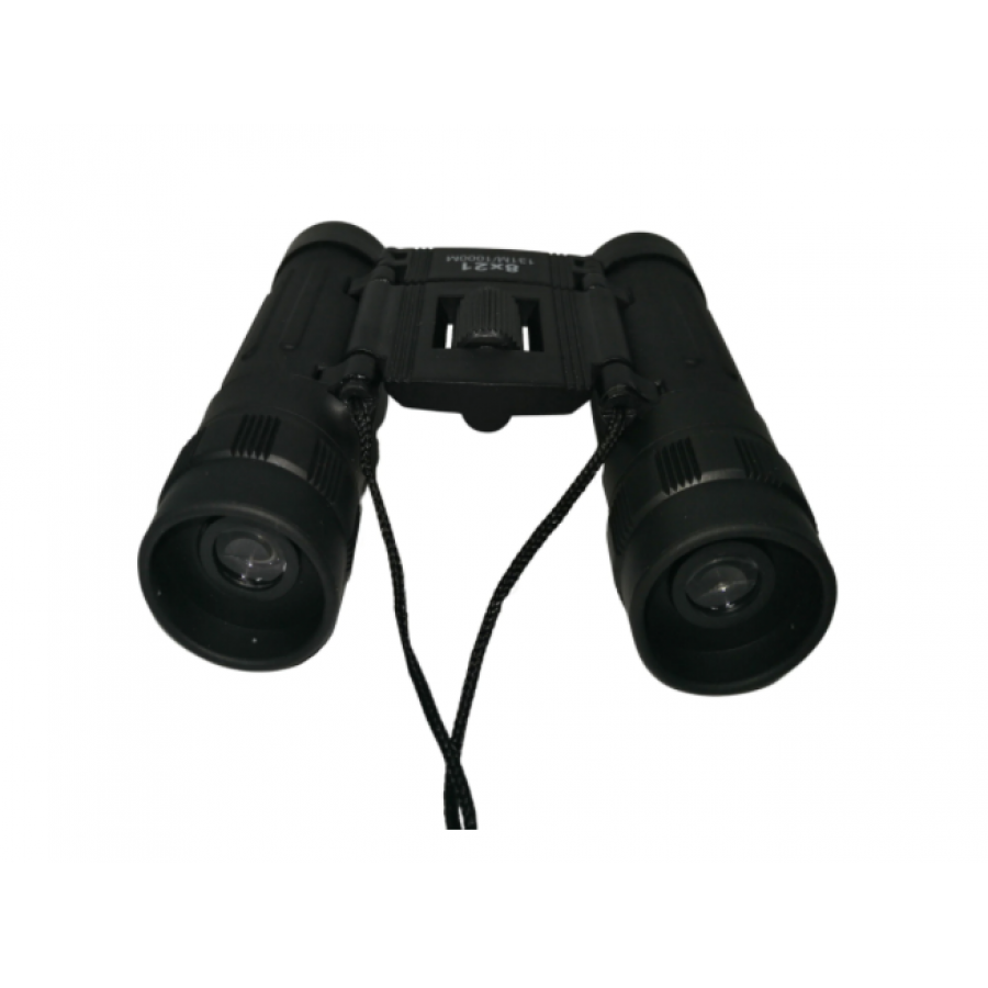 Binoclu Klausstech, 8x21, 131m - 1000m, Ideal Pentru Vanatoare, Curse, Sporturi, Usor De Folosit, Design Ergonomic, Negru