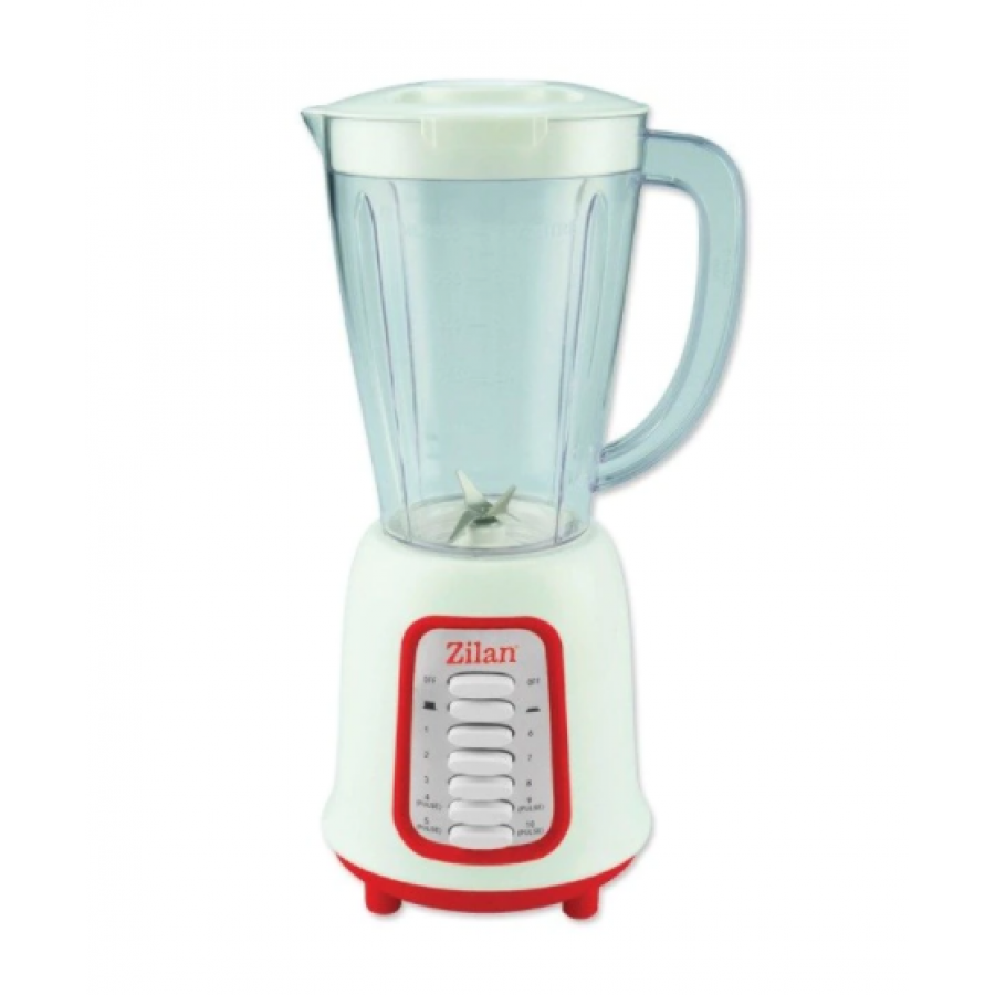 Blender, Capacitate 1.5l, 10 Viteze, Funcite Puls, Putere 400w, Plastic, Lame Din Otel Inoxidabil, 220-240v, Alb