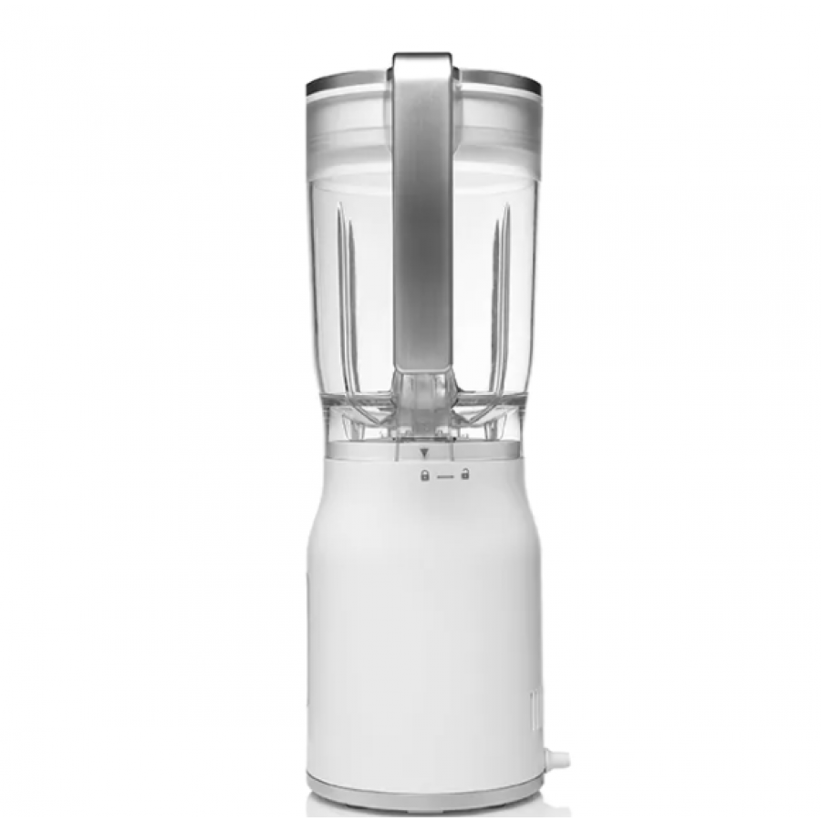 Blender Electric Profesional, Design Modern, Putere De 800 W, Cana Gradata De 1.5 L Din Plastic, 3 Niveluri De Viteza, Buton Turbo, Controlul Vitezei, Lama Din Otel Inoxidabil, Alb