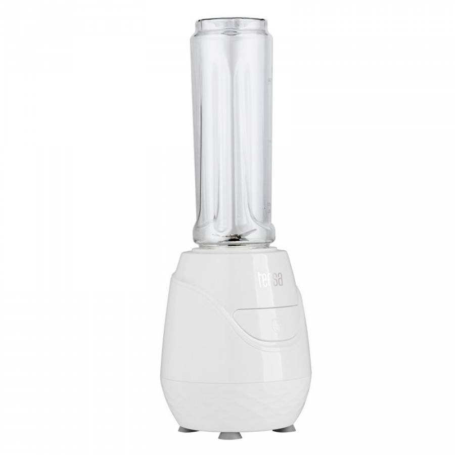 Blender Multifunctional, 600 W, 20.000 Rpm, Capacitate Recipient 2 X 600 Ml, Lamela Dubla, Picioare Anti-alunecare, Dimensiuni Reduse, Alb