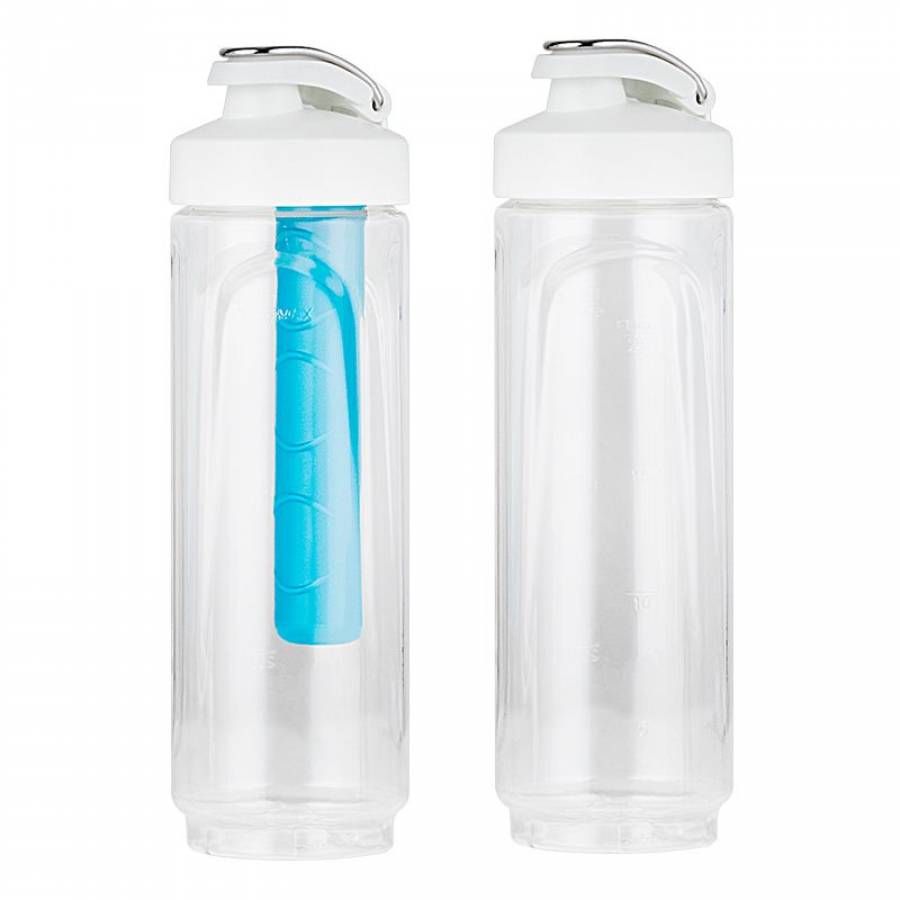 Blender Multifunctional, 600 W, 20.000 Rpm, Capacitate Recipient 2 X 600 Ml, Lamela Dubla, Picioare Anti-alunecare, Dimensiuni Reduse, Alb