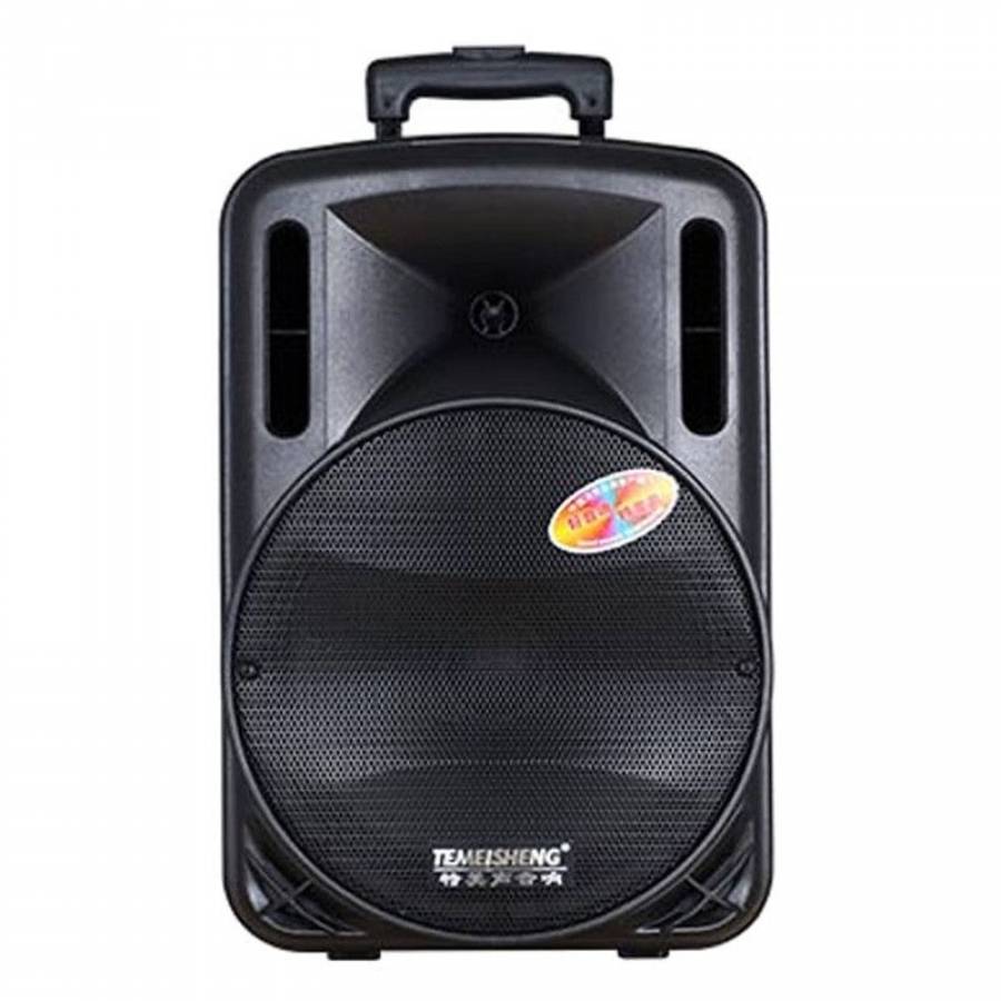 Boxa Activa Audio Cu Bluetooth ,usb Si Cititor Card Mmc , Baterie Lithium 6600 Mah , Voltaj Ac 220v/dc 110-240v , Negru