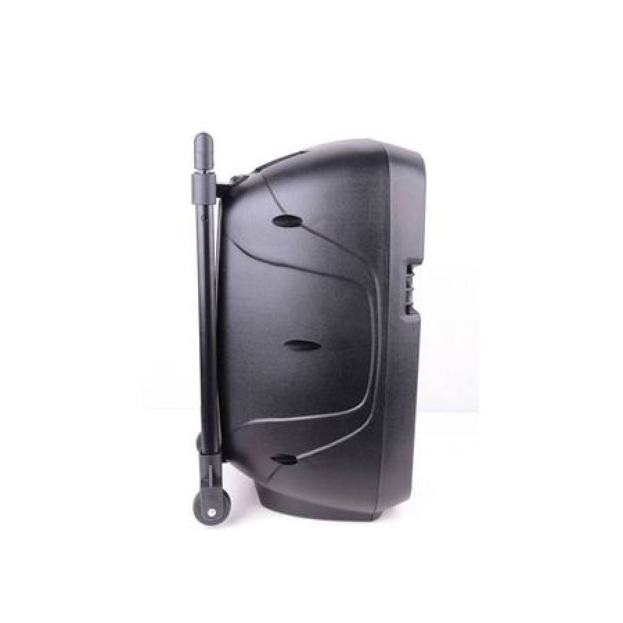 Boxa Activa Portabila Ibiza  Difuzor De 10 Inch/25cm , Putere Rms Boxa 400w, Port Usb, Redare Fisiere Mp3, Bluetooth, Microfon Wireless Inclus , Negru