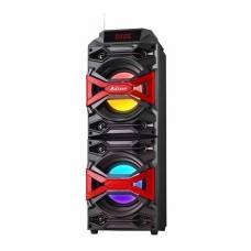 Boxa Ailiang  , Conectare Prin Port Usb , Card Sd , 1500mah , Radio Fm , Telecomanda Si Microfon , Negru