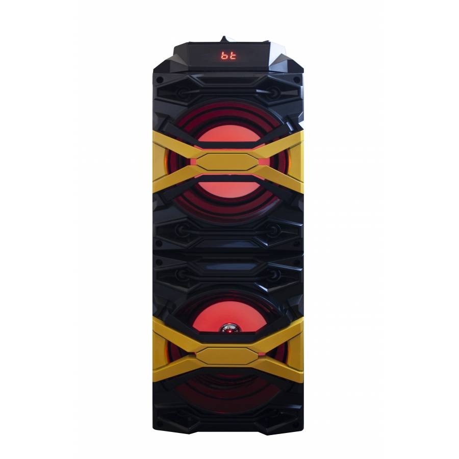 Boxa Ailiang  , Conectare Prin Port Usb , Card Sd , 1500mah , Radio Fm , Telecomanda Si Microfon , Negru