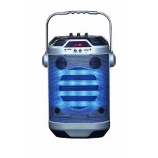 Boxa Ailiang Cu Bluetooth , Port Usb , Sd Card , Aux In , Lumini , Display Digital Led , Sensibilitate 52 Db ,  Putere Muzicala 30 W , Negru