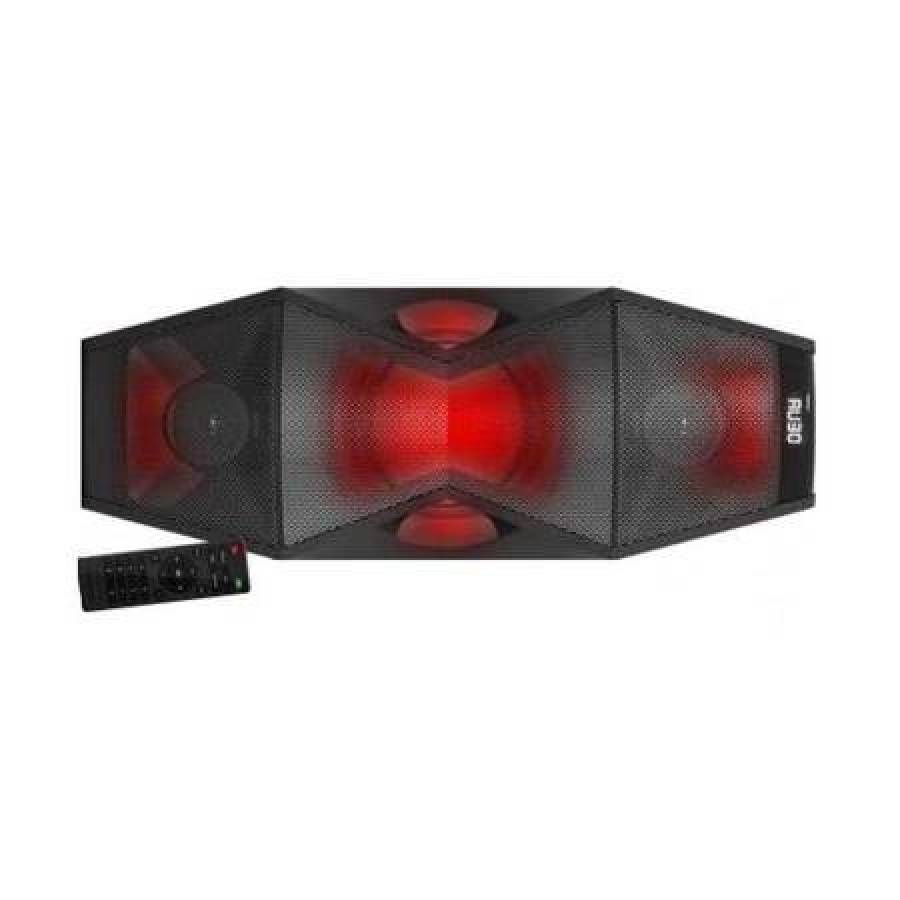 Boxa Audio Activa Klausstech, Conexiune Bluetooth , Oem, Putere 100w , Impedanta 8 Ohmi , Lumini Disco Incorporate , Telecomanda Inclusa , Radio Fm , Accesorii Incluse , Culoare Negru