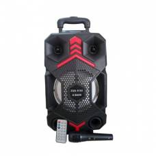 Boxa Audio Cu Bluetooth Si Mp3 Klausstech, Suport Tf Card , Usb , Aux In , Troller Cu Roti , Difuzor De 8 Inch , Display Led