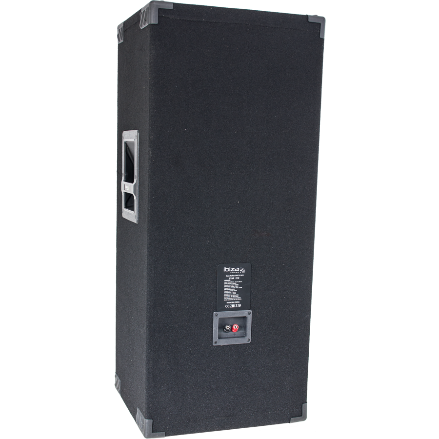 Boxa Audio Ibiza Sounds ,  3cai 2x15 Inch/38cm , Putere 400w Rms , Impedanta 8 Ohm , Sensibilitate 89 Db (+/- 3 Db) , 20 Hz - 20 Khz , Negru