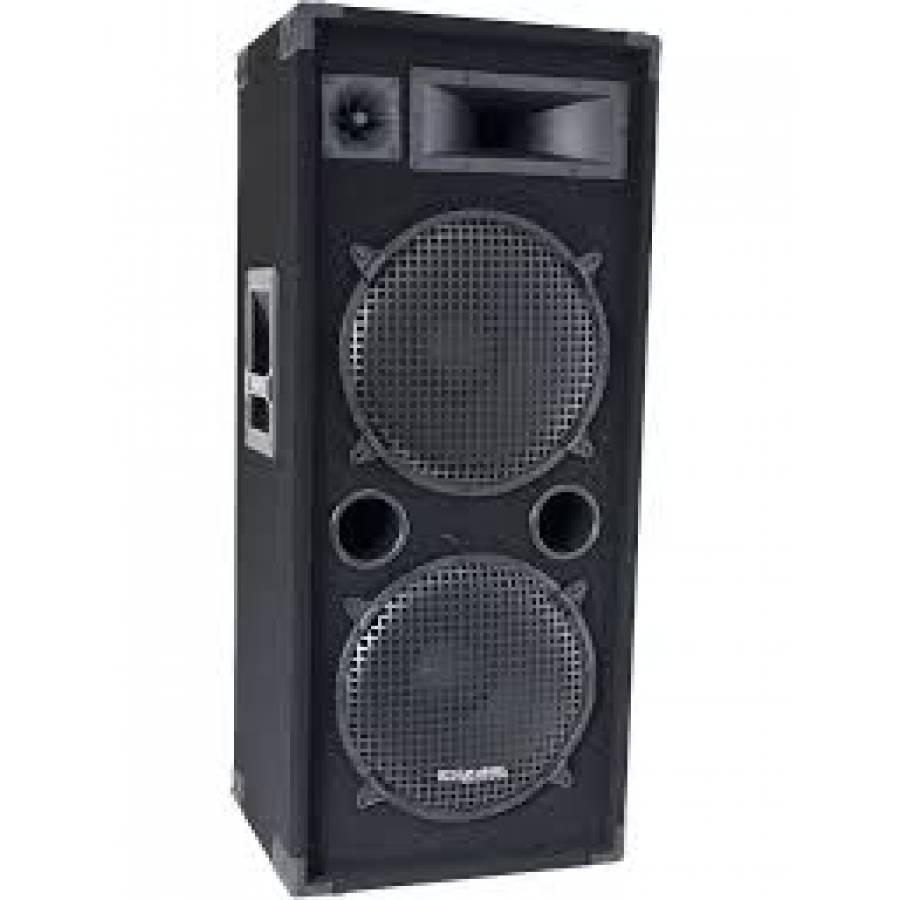 Boxa Audio Klausstech, 3cai 2x15 Inch/38cm ,  400w Rms , Impedanta 8 Ohm , Sensibilitate 89 Db (+/- 3 Db) , 20 Hz - 20 Khz , Negru