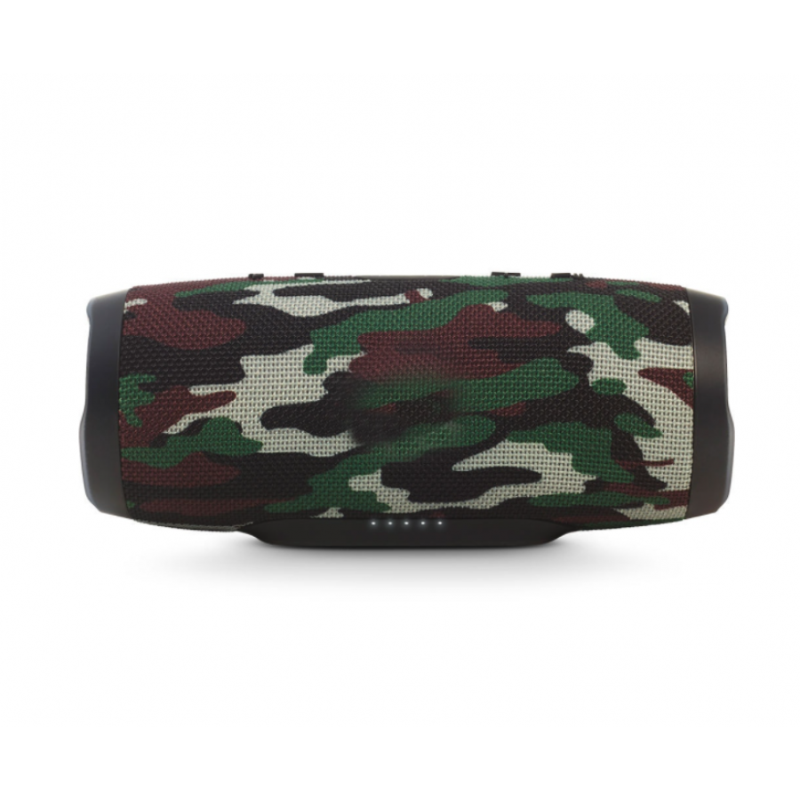 Boxa Audio Klausstech Portabila Cu Conectivitate Bluetooth, Control Volum, 20 W, Incarcare Usb, Semnal Zgomot 80 Db, Sunet Clar, Bass, Camuflaj
