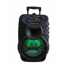 Boxa Audio Portabila , Conectivitate Bluetooth , Port Usb , Tf Card , Lumini Woofer , Display Digital , Radio Fm , Telecomanda Inclusa , Raspuns De Frecventa 40hz-20000hz , Sensibilitate 99 Db , Negru