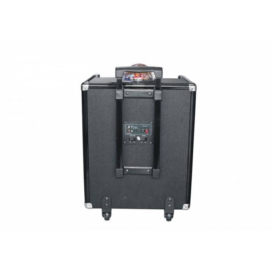 Boxa Audio Portabila Klausstech , Conectare Bluetooth , Putere 200 W , Port Usb , Cititor De Card Sd , Functia De Joc De Lumini Disco Glob , Microfon Wireless , Telecomanda Inclusa , Design Clasic , Culoare Negru