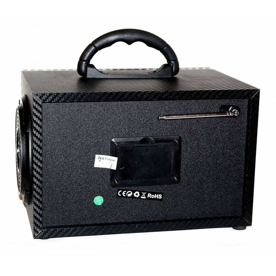 Boxa Audio Portabila, Putere 2 X 8 W, Telecomanda Inclusa, Conectivitate Bluetooth, Port Usb, Aux In, Sd Card, Radio Fm, Acumulator Reincarcabil Lithium, Design Egornomic, Negru