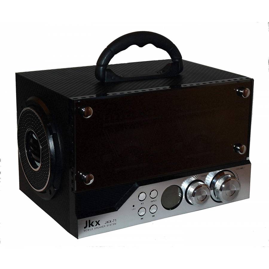 Boxa Audio Portabila, Putere 2 X 8 W, Telecomanda Inclusa, Conectivitate Bluetooth, Port Usb, Aux In, Sd Card, Radio Fm, Acumulator Reincarcabil Lithium, Design Egornomic, Negru