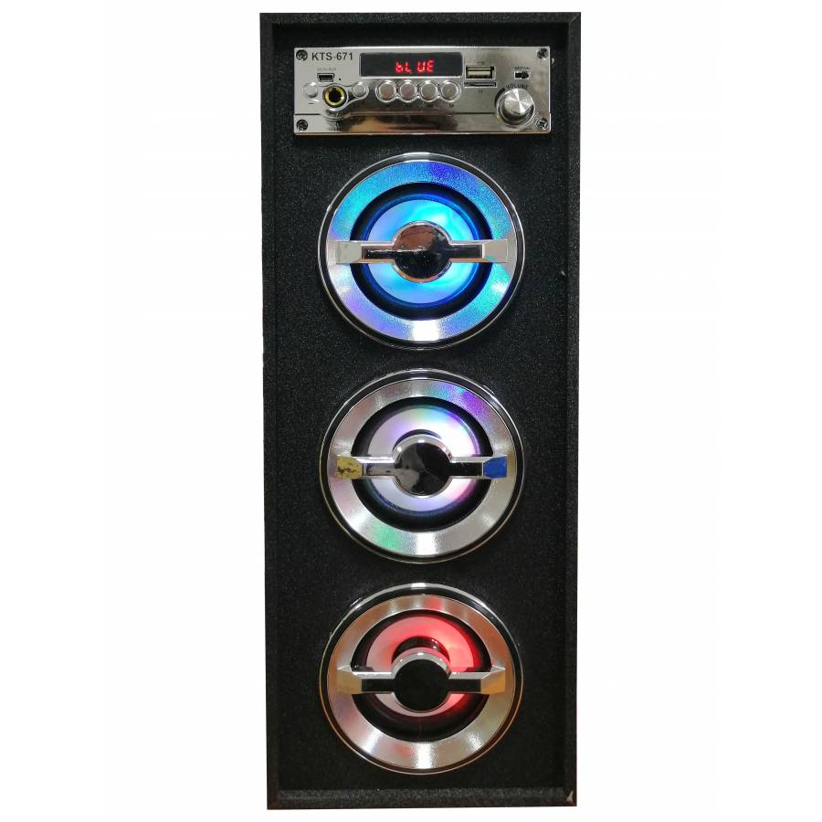 Boxa Audio Profesionala Wireless, Functie Karaoke, Fm Radio, Tf Card , Port Usb , Conectivitate Prin Functia Bluetooth , Negru