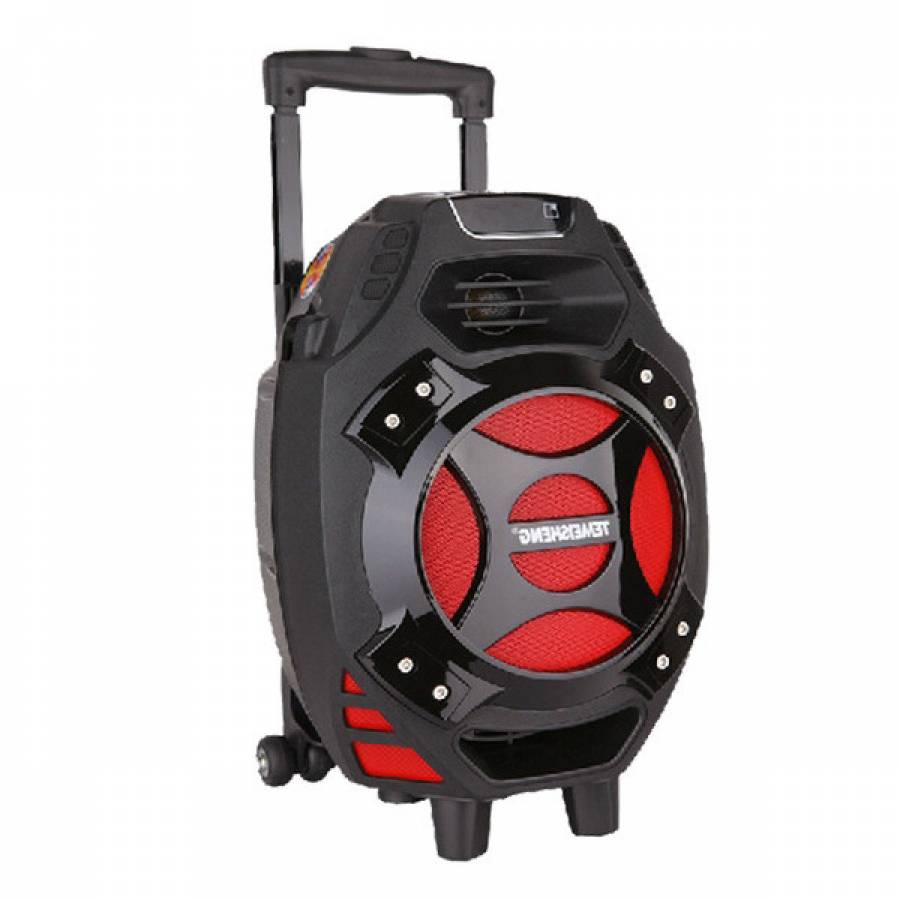 Boxa Bluetooth Activa, Portabila, Tip Troller, Temeisheng Q7 , Microfon Inclus, Bluetooth, Aux, Radio Fm, Usb