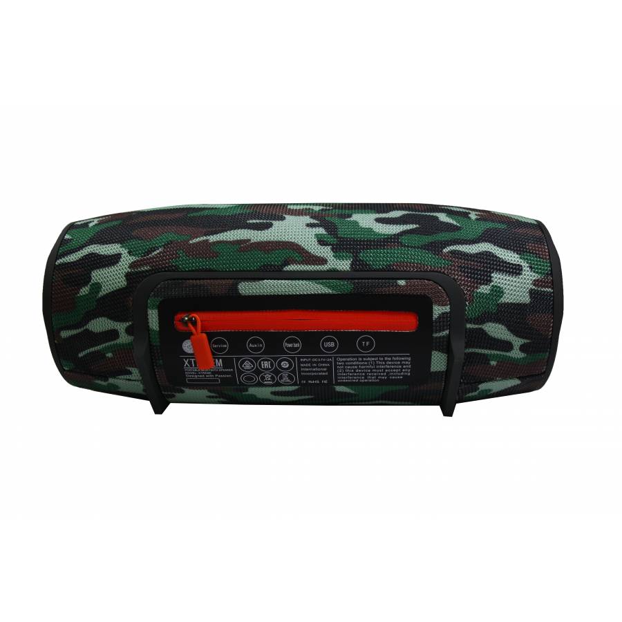 Boxa Charge, Boombox , Waterproof , 10000 Mah Cu Bluetooth , Usb, Aux Intrare, Camouflage , 5 V Iesire Pentru Incarcare Telefon