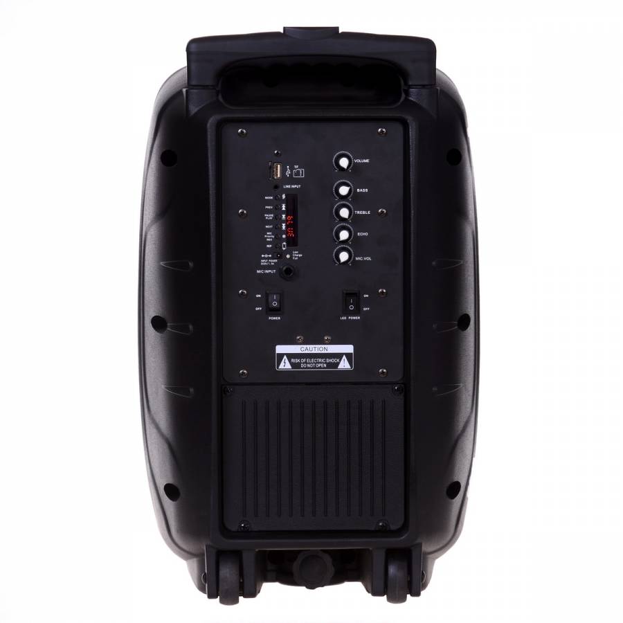 Boxa Jrh Portabila Audio , Functie Bluetooth , Port Usb , Tf Card , Display Digital , Putere Rms 60 W , Sensibilitate 97 Db , Frecventa De Raspuns 40hz - 20khz , Culoare Negru