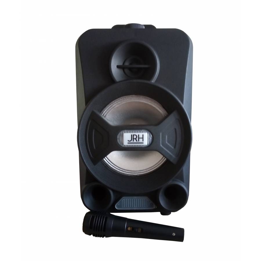 Boxa Jrh Portabila , Conectivitate Bluetooth , 130 W , Port Usb , Tf Card Si Microsd , Joc De Lumini , Microfon Cu Fir