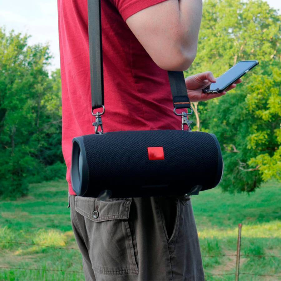 Boxa Portabila Audio, Protectie Ipx7, 40w, Bluetooth, Waterproof, 15 H, Tf Card, Aux In, Tuner Fm, Incarcare Telefoane Mobile, Negru