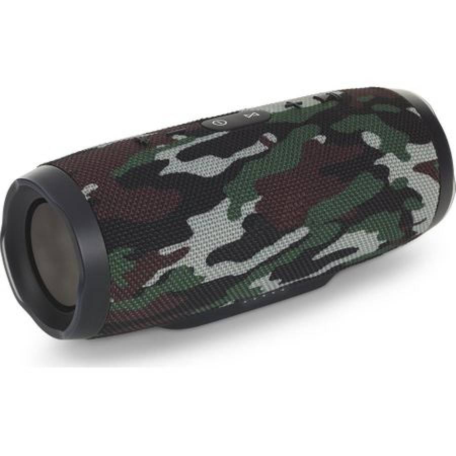 Boxa Portabila Charge 3 Cu Tehnologie De Conectare Cu Bluetooth A2dp, Redare Prin Intrare Aux 3.5mm,radio Fm Si Slot Card Microsd,baterie Reincarcabila Li-ion,camuflaj