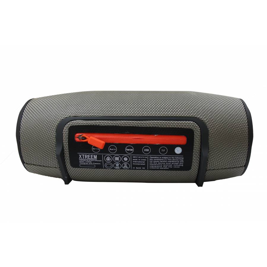 Boxa Portabila Charge Xtreme, Boombox , Waterproof , 10000 Mah Cu Bluetooth , Usb, Aux Intrare, Gri , 5 V Iesire Pentru Incarcare Telefon