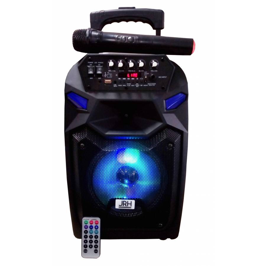 Boxa Portabila Cu Bluetooth Jrh , Conectare Usb , Tf Card , Microfon Wireless