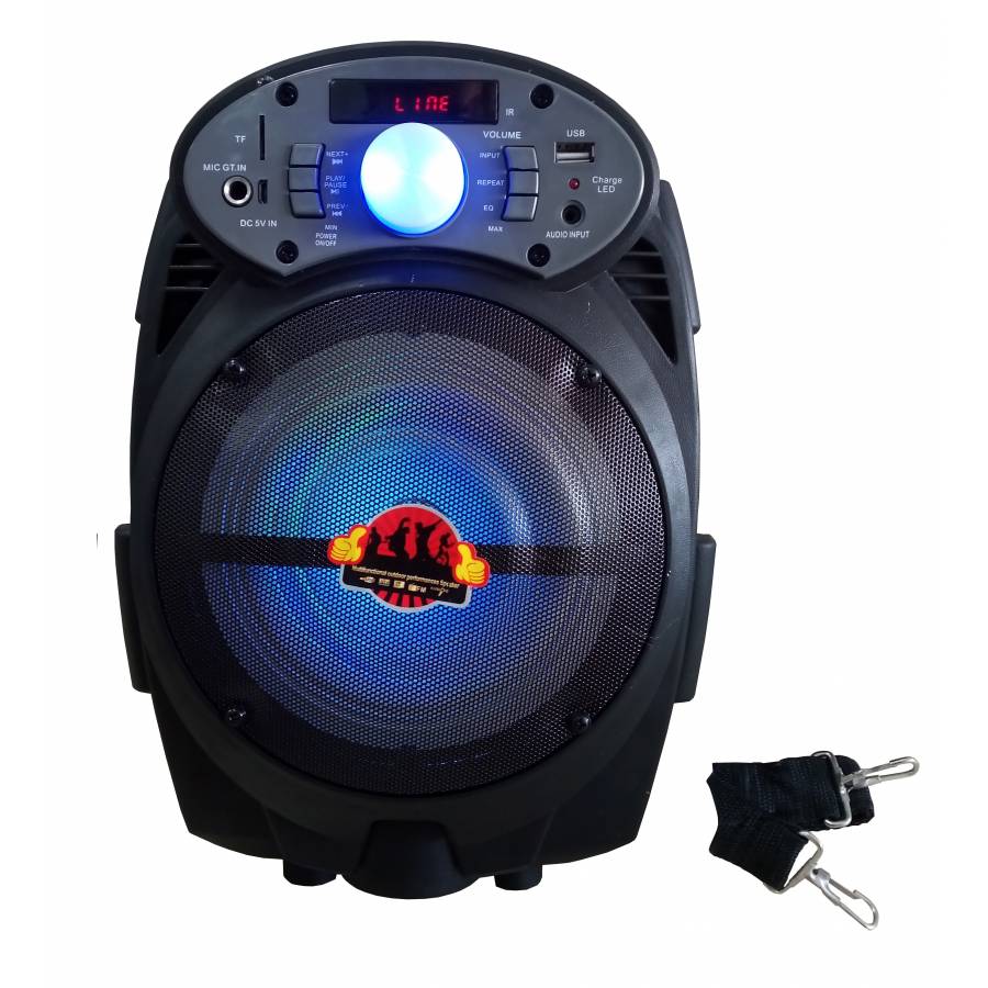 Boxa Portabila Cu Conectivitate Bluetooth , Tf Card , Aux In ,port Usb , Incarcare Prin Micro Usb ,