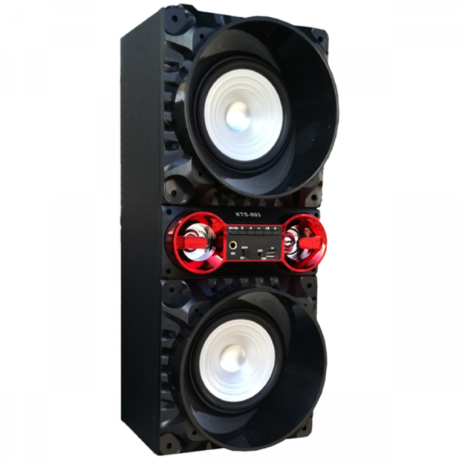 Boxa Portabila Cu Functia Bluetooth, Card Sd, 2 X 15 W, Port Usb , 1200 Mah , 100hz-20khz , Radio Fm , Negru