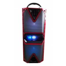 Boxa Portabila Cu Joc De Lumini , Usb , Tf Card , Bluetooth , Telecomanda , Aux , Intrare Microfon