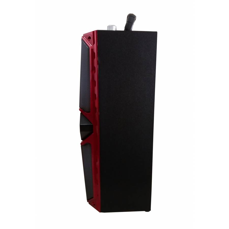 Boxa Portabila Cu Joc De Lumini , Usb , Tf Card , Bluetooth , Telecomanda , Aux , Intrare Microfon