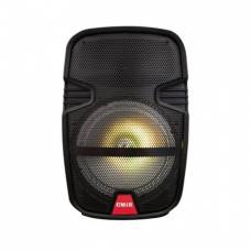 Boxa Portabila Karaoke Cmik , Conectivitate Bluetooth / Tf Card / Port Usb / Radio Fm / Led Pe Woofer ,putere Rms De 90 W , Baterie Reincarcabila 3400 Mah , Negru