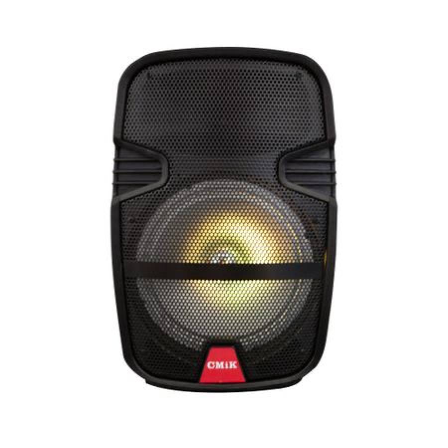 Boxa Portabila Karaoke Cmik , Conectivitate Bluetooth / Tf Card / Port Usb / Radio Fm / Led Pe Woofer ,putere Rms De 90 W , Baterie Reincarcabila 3400 Mah , Negru