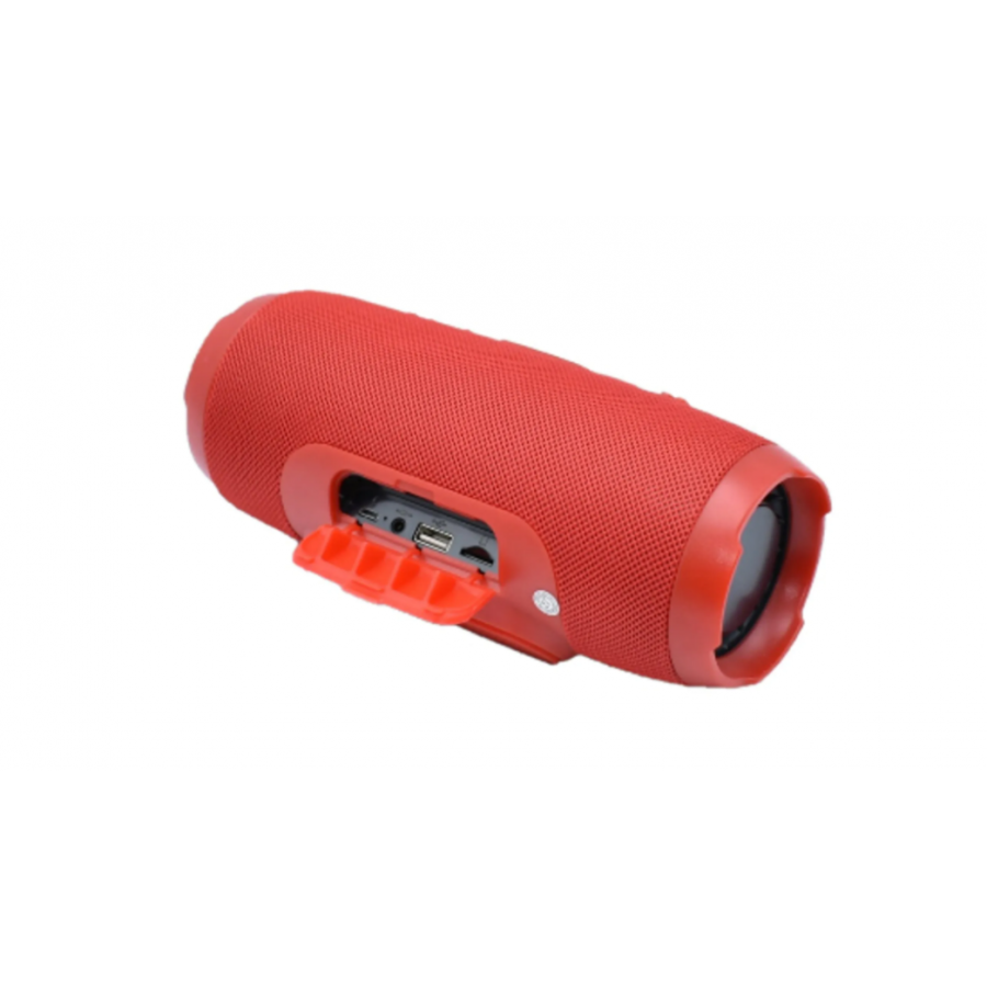Boxa Portabila KlaussTech, Charge 3, 20w, Usb, Waterproof, Bluetooth, Power Bank, Compact Si Ergonomica, Rosu