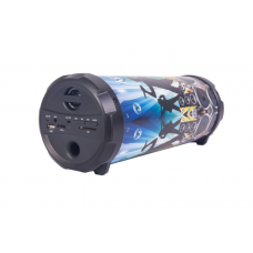 Boxa Portabila, Putere 50w, Bluetooth, Port Usb, Aux, Mp3-player, Cititor Carduri Sd, Acumulator Incorporat 1200 Mah, Negru