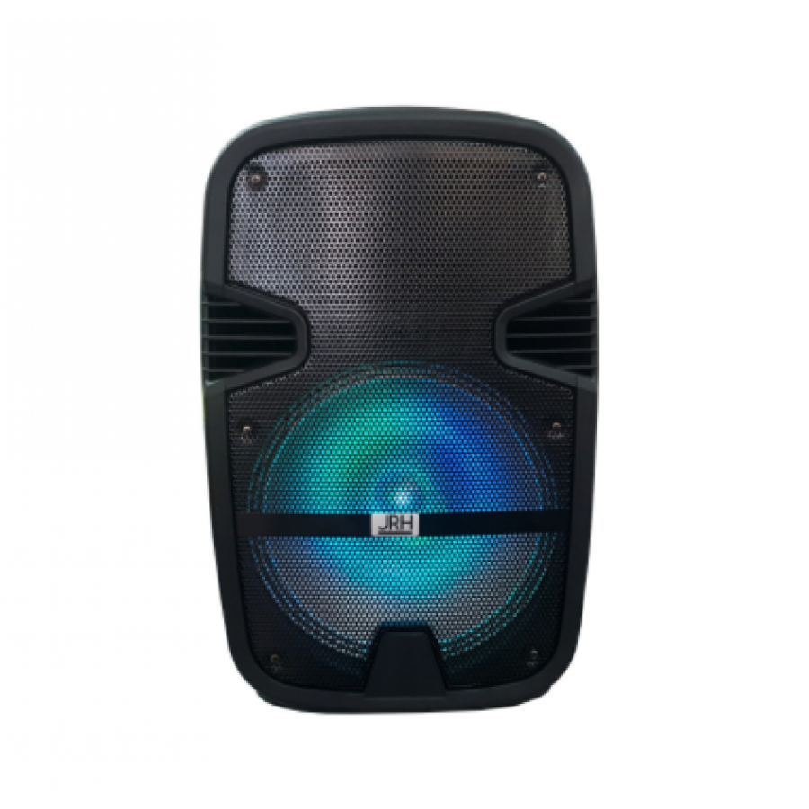 Boxa Portabila Klausstech, Tip Troler, Usb, Tf Card, Mp3 Player, Microfon, Putere 400w, Microfon Wireless, Lumina Led, Negru