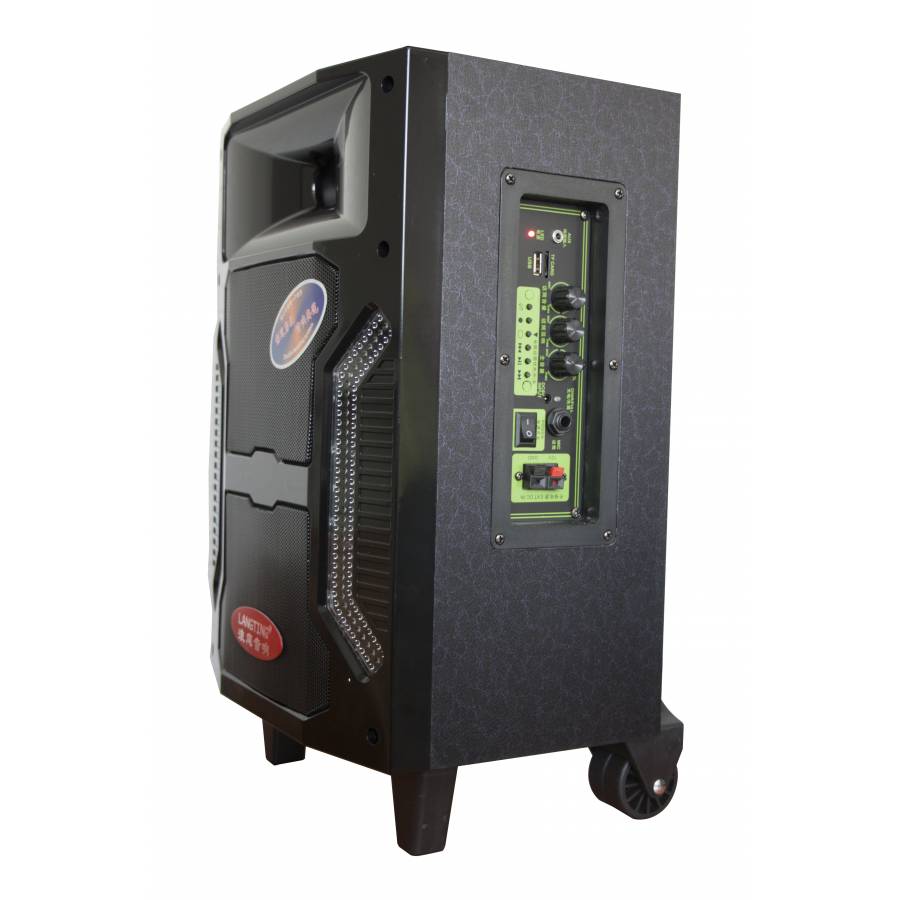 Boxa Portabila Langting , Card Microsd/tf , Port Usb, Reglaj Volum Si Echo  , Microfon, Aux In , Putere Efectiva 50 W , Negru