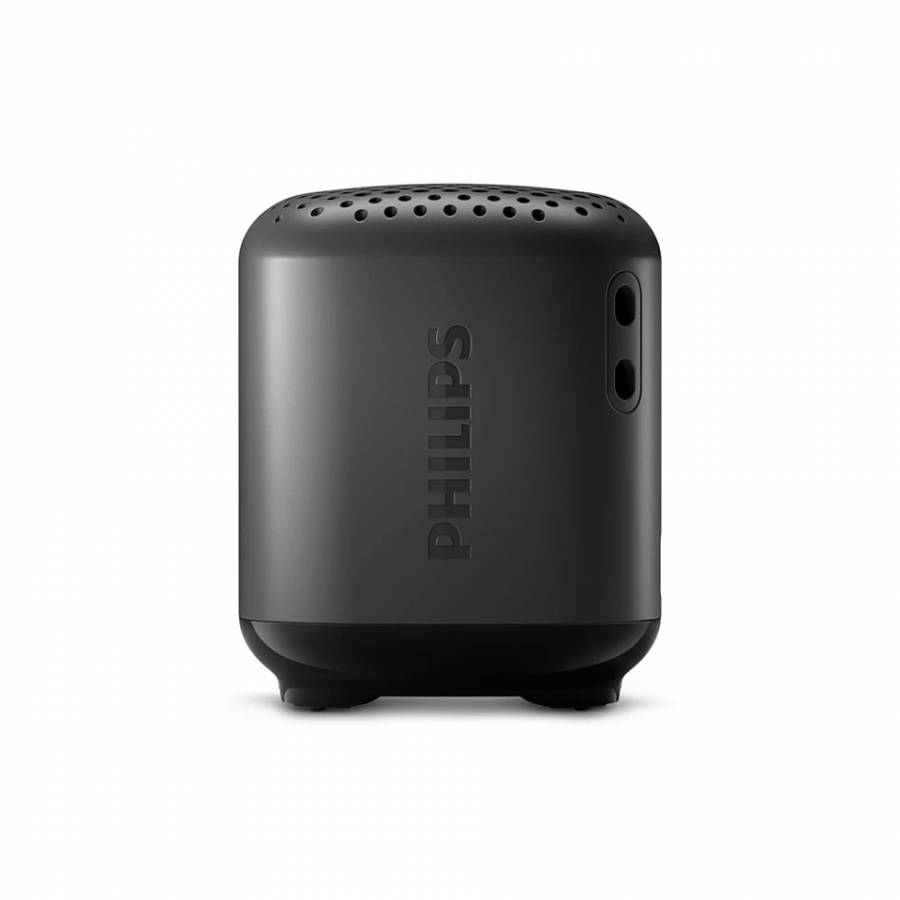 Boxa Portabila Philips, Conectivitate Cu Bluetooth, Putere 2.5w, Baterie 480 Mah, Protectie Ipx7, Autonomie 8h, Design Ergonomic, Culoare Negru