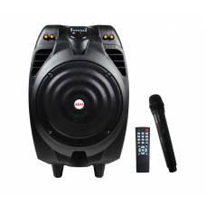 Boxa Portabila, Tip Troler, Putere 50w, Usb, Sd Card, Bluetooth, Radio Fm,  Microfon, Telecomanda, Functie De Inregistrare, Volume, Treble, Bass Control, Echo, Negru