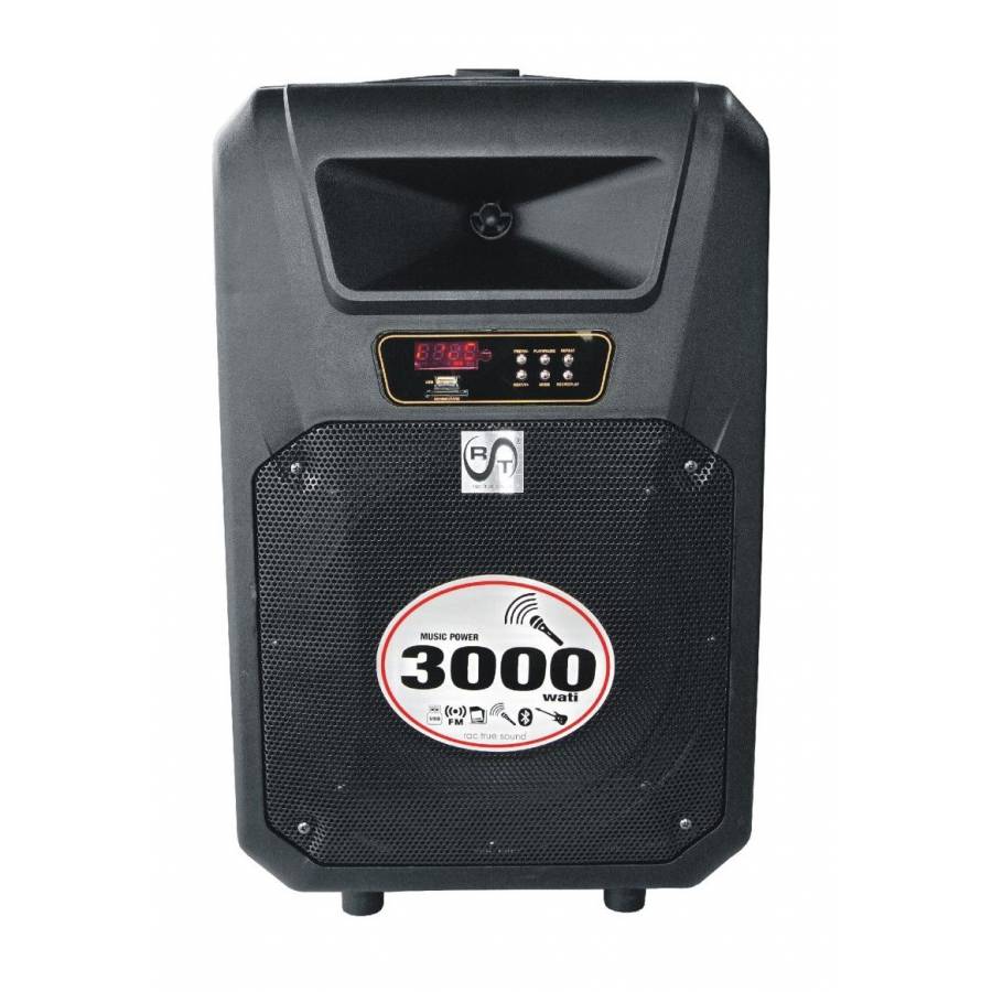 Boxa Portabila , Tip Troller Rac True Sound , Microfon Inclus , Telecomanda,  Functie Bluetooth , Port Usb , Card Sd, Intrare Aux