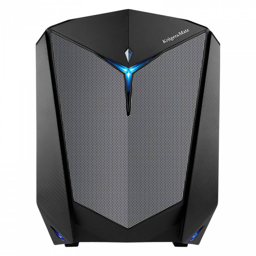 Boxa Portabila Wireless Kruger&matz, 20 W, Impedanta 3 Ohm, Difuzor 8 Inch, Microfon Si Telecomanda Incluse, Conectivitate Bluettoh, Aux In, Slot Sd Card, Raspuns In Frecventa 80 Hz - 20 Khz, Design Inovativ, Negru