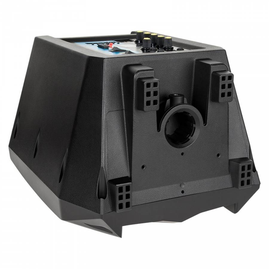 Boxa Portabila Wireless Kruger&matz, 20 W, Impedanta 3 Ohm, Difuzor 8 Inch, Microfon Si Telecomanda Incluse, Conectivitate Bluettoh, Aux In, Slot Sd Card, Raspuns In Frecventa 80 Hz - 20 Khz, Design Inovativ, Negru