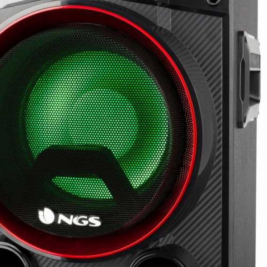 Boxa Profesionala Activa Ngs Cu Conectivitate Prin  Bluetooth , Putere Rms 300w , Port Usb , 4 Ohmi , Aux In  , Negru