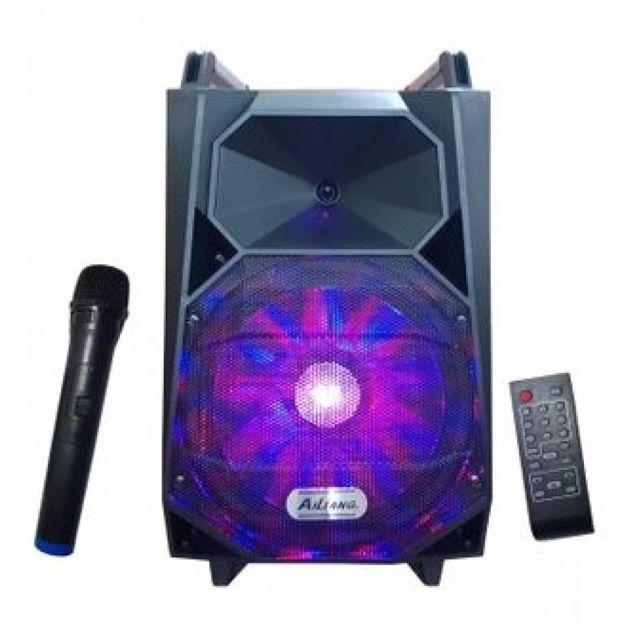 Boxa Profesionala Ailiang Cu Functia Bluetooth, Port Usb, Tf Card Micro Sd, Joc De Lumini, Microfon Wireless