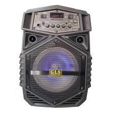 Boxa Profesionala Cu Conectivitate Bluetooth, Port Usb Si Tf Card, Display Digital Led, Microfon Input, Joc Lumini