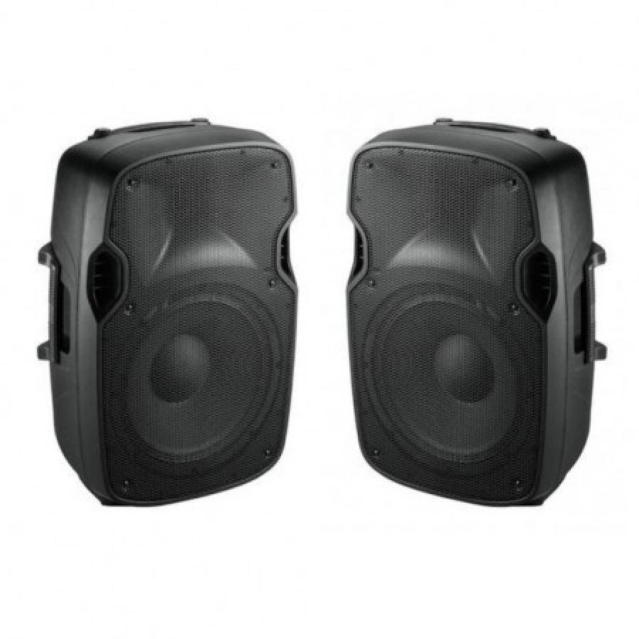 Boxa Profesionala Klausstech,  Pasiva Cu Bass-reflex , Design Pe 2 Cai , Impedanta 8 Ohm , Sensibilitate 90 Db , Conectori 2 X Speakon , Putere De 150 W , Difuzor Inalt Cu Compresie , Culoare Negru